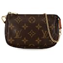 Louis Vuitton Brown Monogram Mini Pochette Accessoires