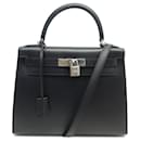 NEUF SAC A MAIN HERMES KELLY II SELLIER EN 28 CUIR EPSOM BANDOULIERE NEW HANDBAG - Hermès