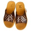 Louis Vuitton rubber mules