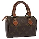 LOUIS VUITTON Bolsa de Mão Mini Speedy Monograma M41534 LV Auth 85088 - Louis Vuitton