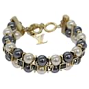 LOUIS VUITTON Cry Me Ariver PM Bracelet Or Gris M67010 LV Auth 84519 - Louis Vuitton