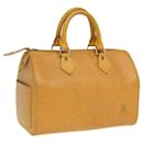 LOUIS VUITTON Epi Speedy 25 Sac à main Tassili Jaune M43019 LV Auth 85587 - Louis Vuitton