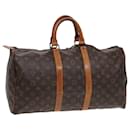 LOUIS VUITTON Monogram Keepall 45 Borsa Boston M41428 LV Auth 85273 - Louis Vuitton