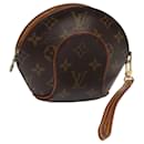 LOUIS VUITTON Mini ellipse Pouch Monogram M51129 LV Auth 84986 - Louis Vuitton