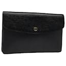 LOUIS VUITTON Epi Montaigne 27 Clutch Bag Black M52652 LV Auth yk14008 - Louis Vuitton