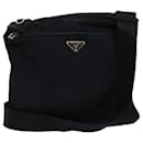 PRADA Shoulder Bag Nylon Black Auth ar12259 - Prada