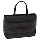 Sac à main en toile Macadam CELINE PVC noir Auth 71339 - Céline