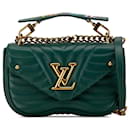 Borsa a tracolla PM New Wave Chain verde Louis Vuitton