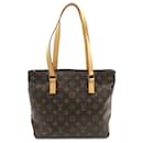 Brown Louis Vuitton Monogram Cabas Piano Tote Bag