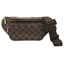 Borsa a cintura Melville Damier Ebene Louis Vuitton marrone