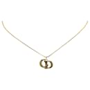 Gold Dior Gold Plated CD Pendant Necklace Costume Earrings