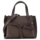 Brown LOEWE Mini Gate Top Handle Satchel - Loewe