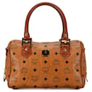 Sac Boston MCM Visetos marron