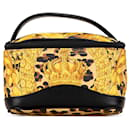 Sac Vanity Léopard Barocco Jaune Versace