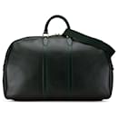 Green Louis Vuitton Taiga Kendall GM Travel Bag