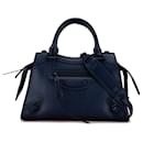 Bolso Balenciaga Motocross Neo Classic City S azul