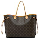 Brown Louis Vuitton Monogram Neverfull GM Tote Bag