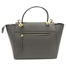 Graue Celine Mini Gürtel-Handtasche - Céline