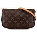 Sac à épaule Pochette Accessoires Monogram Louis Vuitton marron