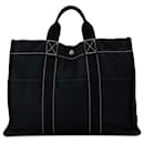 Schwarze Hermès Fourre Tout MM Tote Bag