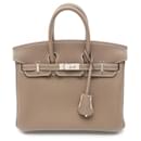 Sac à main Hermes Birkin 25 en cuir Togo - Hermès