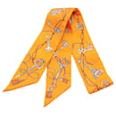 Foulard Hermes Twilly LES CLES A POIS - Hermès