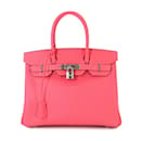 Bolsa Hermes Birkin 30 em Rosa Azalee - Hermès