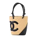 Borsa tote in pelle piccola della linea Cambon di Chanel