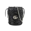 Gucci GG Marmont Bucket Chain Shoulder Bag