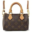 Sac à main Nano Speedy Monogram Louis Vuitton