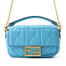 Fendi Chain Shoulder Bag Baguette Small