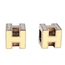 Hermes Cage d'Ash Stud Earrings - Hermès