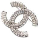 Chanel Brooch Coco Mark with Rhinestones