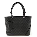 Chanel Cambon Line Large Tote Shoulder Bag