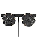 Chanel Camellia Clip Earrings