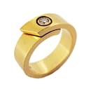 Anillo de diamante en oro amarillo de 18 quilates Cartier