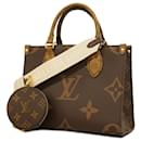 Borsa On the Go PM Monogram Reverse Louis Vuitton