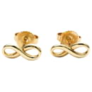 Tiffany Infinity Pink Gold Stud Earrings - Tiffany & Co