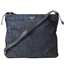 Prada Denim Shoulder Bag