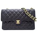 Chanel Chain Shoulder Bag in Black Lambskin