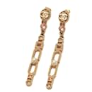 Boucles d'oreilles en or Chanel avec perle artificielle