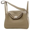 Hermes Lindy 26 Handbag in Etoupe Gray - Hermès