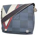 Bolsa de Ombro Louis Vuitton Damier Cobalt District PMNM