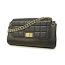 Chanel Shoulder Bag Chocolate Bar 2.55 Chain