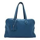 Bolsa Hermes Victoria 35 Blue Jean - Hermès