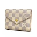 Louis Vuitton Tri-fold Wallet in Rose Ballerine and White