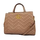 Sac à main en cuir Gucci GG Marmont