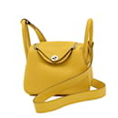 Bolso Hermes Lindy en amarillo - Hermès