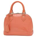 Sac Alma BB Vernis Louis Vuitton en Rose Litchi