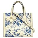 Gucci 2-Way Handbag in Blue and White